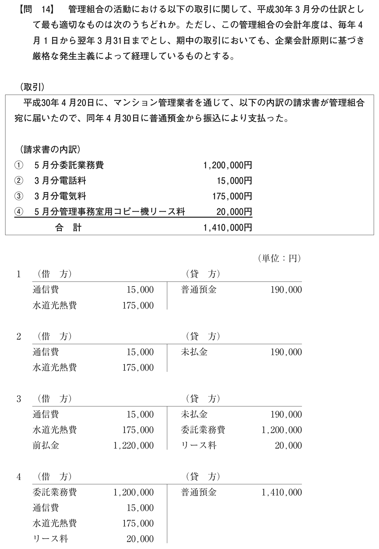 問14の図
